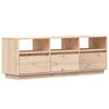 vidaXL Mobile TV 140x37x50 cm in Legno Massello di Pino
