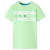 Maglietta per Bambini Verde Neon 140