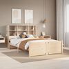 vidaXL Letto Libreria senza Materasso 140x190 cm in Legno di Pino