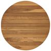 vidaXL Piano del tavolo &Oslash; 50 x 3,5 Rotondo Legno di teak solido