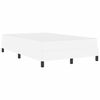 vidaXL Struttura del letto Bianco Puro 120 x 200 cm Tessuto