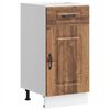 vidaXL Base da Cucina Kalmar Legno Vecchio in Legno Multistrato