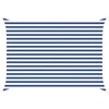 vidaXL Vela da ombra solare Blu e Bianco 3,5 x 2,5 m
