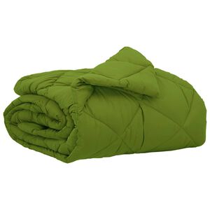 vidaXL Duvet Estivo Verde 200 x 135 cm Microfibra