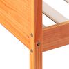 vidaXL Dormeuse senza Materasso Marrone Cera 90x190 cm Legno di Pino