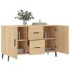 vidaXL Credenza Rovere Sonoma 100x36x60 cm in Legno Multistrato