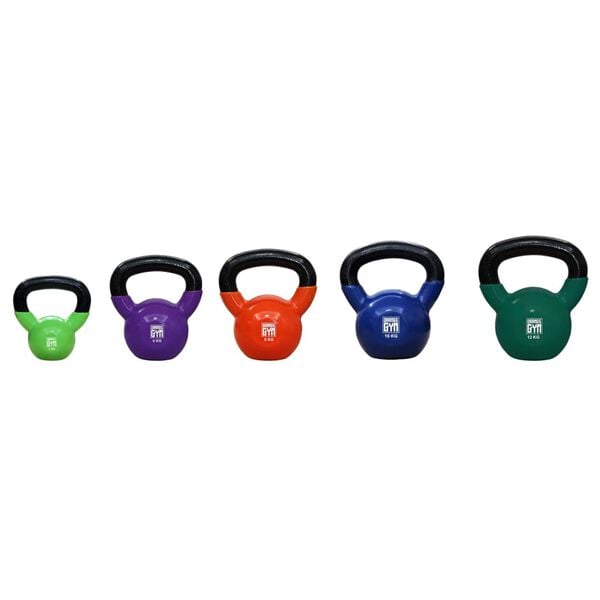 Orange Gym Kettlebell in Vinile 12 kg Verde Scuro