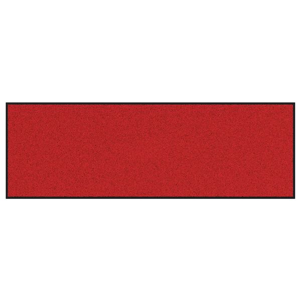vidaXL Tappetino Altro Rosso e Nero 60 x 180 cm Polipropilene e vinile