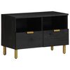 vidaXL Mobile Porta TV Nero 70x33x46 cm in Legno Multistrato