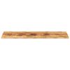 vidaXL Piano per Tavolo 140x60x2,5 cm Rettangolare Legno Mango Grezzo