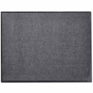 vidaXL Zerbino Grigio 90 x 60 cm in PVC