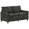vidaXL Divano Antracite 156 x 81 x 87,5 cm Poliestere