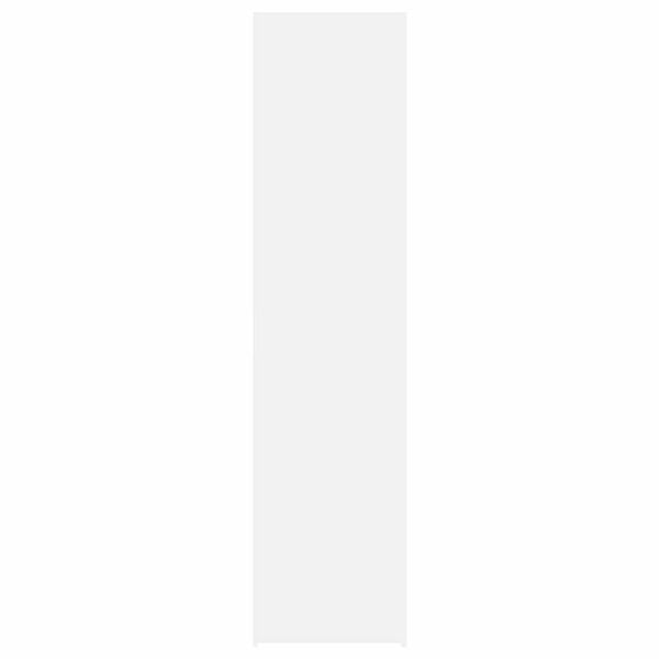 vidaXL Credenza Bianca 45x42,5x185 cm in Legno Ingegnerizzato