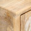 vidaXL Comodino 40x30x46 cm in Legno Massello di Mango
