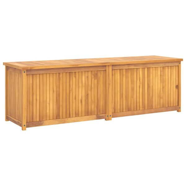 vidaXL Cassa da Giardino 175x50x55 cm in Legno Massello di Teak
