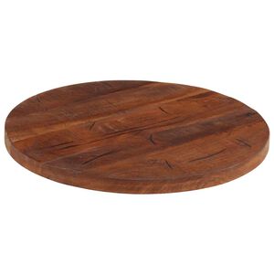 vidaXL Piano per Tavolo &Oslash; 40x2,5 cm Rotondo Legno Massello di Recupero