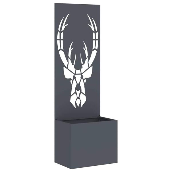 vidaXL Schermo per privacy in giardino Antracite 50 x 140 cm