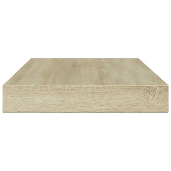 vidaXL Ripiani per Libreria 4pz Rovere Sonoma 100x10x1,5cm Multistrato