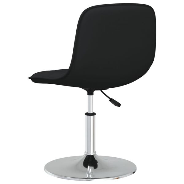 vidaXL Sgabello da Bar Nero in Tessuto