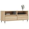 vidaXL Mobile TV Rovere Sonoma 100x34,5x44,5 cm in Legno Multistrato