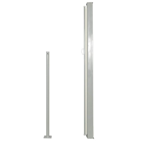 vidaXL Tenda Laterale Retrattile per Patio 170x300 cm Crema