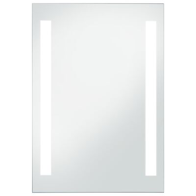 vidaXL Specchio da Parete a LED per Bagno 60x80 cm