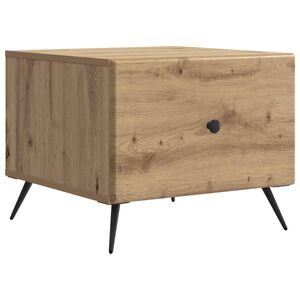 vidaXL Tavolino da salotto Rovere Artigianale 49 x 50 x 40 cm