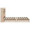 vidaXL Letto Libreria senza Materasso 160x200 cm in Legno di Pino