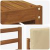 vidaXL Set di divani da esterno con cuscino 8 pcs Naturale e Beige