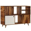 vidaXL Credenza in Legno Massello di Acacia 118x35x70 cm