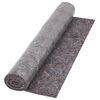vidaXL Telo Protettivo per Pittori Antiscivolo 50 m 180 g/m&sup2; Grigio