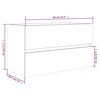 vidaXL Mobile Sottolavabo Grigio Sonoma 80x38,5x45cm Legno Multistrato