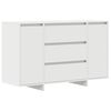 vidaXL Credenza con cassetto Bianco 120 x 41 x 75 cm Legno multistrato