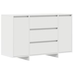 vidaXL Credenza con cassetto Bianco 120 x 41 x 75 cm Legno multistrato