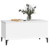 vidaXL Tavolino da Salotto Bianco 90x44,5x45 cm in Legno Multistrato