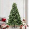 vidaXL Albero di Natale artificiale con 300 LED Verde 240 cm PE e PVC