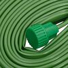 vidaXL Tubo di Irrigazione 3 Tubi Verde 7,5 m PVC
