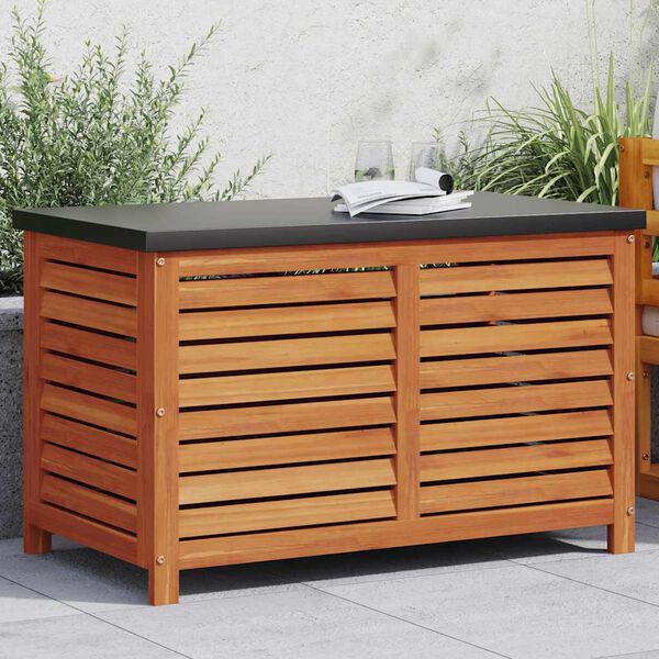 vidaXL Contenitore da Giardino 60x50x55 cm Legno Massello di Eucalipto