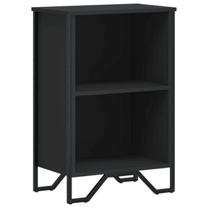 vidaXL Libreria Nera 50x31x74,5 cm in Legno Multistrato