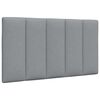 vidaXL Letto con Materasso Hanko Grigio Chiaro 80x200 cm in Tessuto