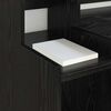 vidaXL Scrivania Rovere Nero 97 x 45 x 90 cm Legno multistrato