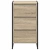 vidaXL Credenza Sonoma 42 x 36 x 75.5 cm Legno multistrato