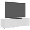 vidaXL Mobile Porta TV Bianco 120x34x30 cm in Legno Multistrato