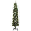 vidaXL Albero di Natale artificiale con 300 LED Verde 240 cm