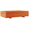 vidaXL Fioriera Giardino Marrone Cera 110x60x26,5 cm Legno di Pino