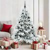 vidaXL Albero di Natale artificiale con 150 LED Bianco 150 cm PE e PVC