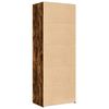 vidaXL Credenza Rovere Fumo 70x42,5x185 cm in Legno Ingegnerizzato