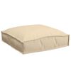 vidaXL Cuscino per seduta pallet 4 pcs Beige 40 x 40 x 8 cm