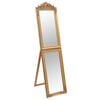 vidaXL Specchio Autoportante Dorato 45x180 cm