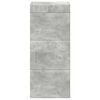 vidaXL Armadio da bagno a muro TULUM Grigio cemento 37 x 24,5 x 86 cm